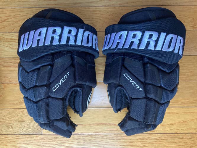 Black Junior Warrior Covert QRL 4 Gloves 11"