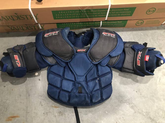 Box Lacrosse Goalie Uppers/Chest/Arm STX Pro 90 Series