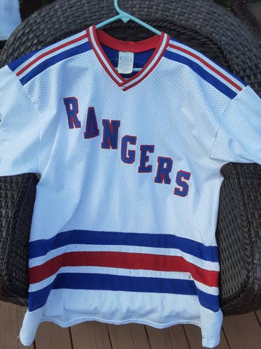 White Adult Men's Used XL Other Jersey