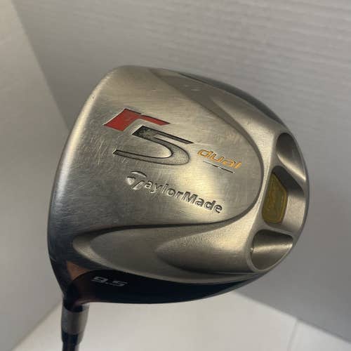 Used Taylormade R5 9.5 Degree Graphite Stiff Golf Drivers