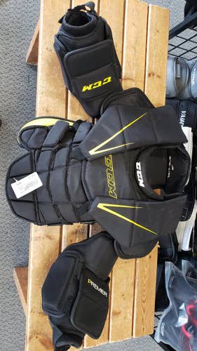 Used Ccm Jr Premier L Xl Ice Hockey Goalie Body Armour