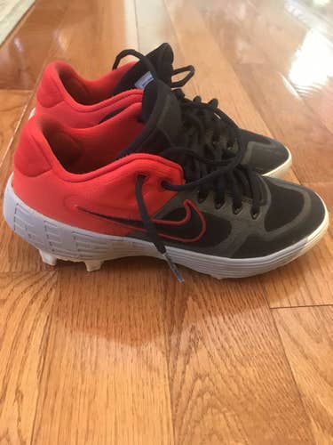 Red  Molded Nike Cleats