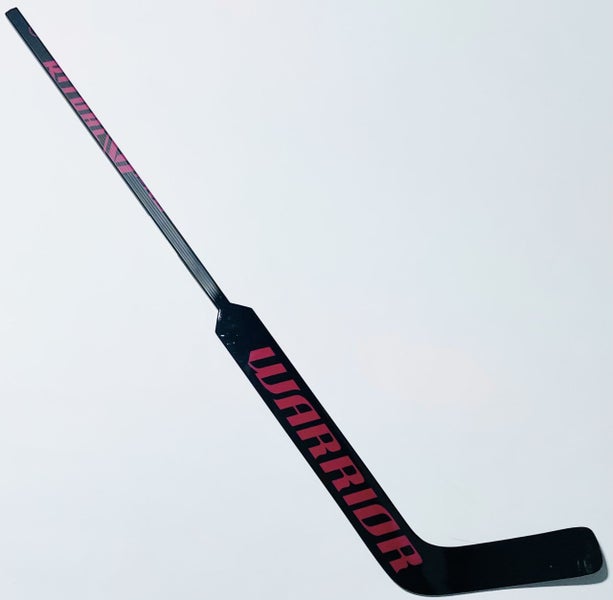 New Custom Black and Red Robin Lehner Warrior Ritual V1 Pro Goalie Hockey Stick 25" Paddle
