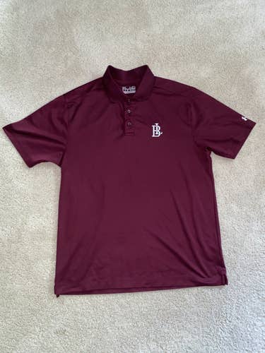 BURGUNDY Used Medium Under Armour Shirt