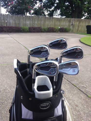 TaylorMade Left Hand RSi 1 Iron Set XP95 Steel/Stiff flex 6 - PW