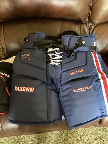 Senior Used Large Vaughn Ventus SLR Pro Hockey Goalie Pants