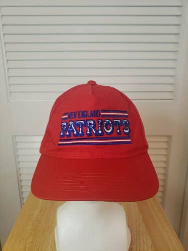 Vintage New England Patriots Drew Pearson Youngan Snapback Hat NFL