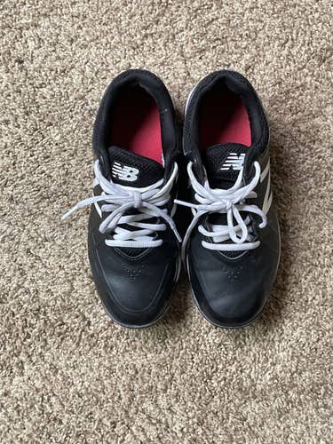 Black Youth Molded Cleats Low Cut