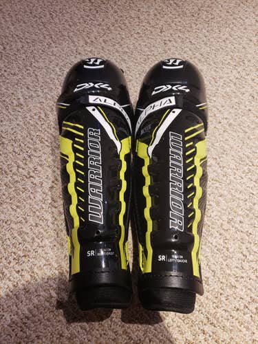 16" Warrior Alpha DX4 Shin Pads