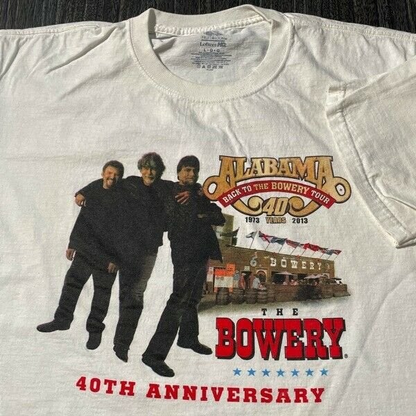 Alabama Band T Shirt Mens Large Adult 
