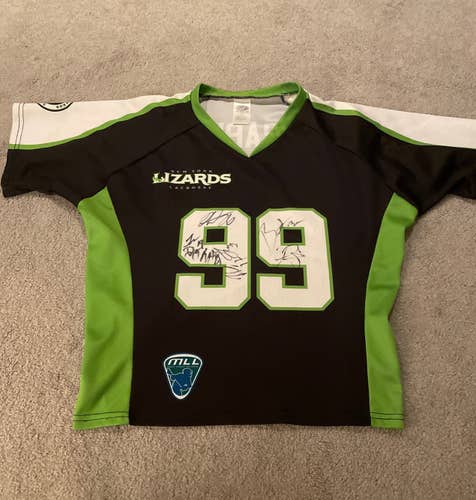 New New York Lizards Signed Jersey