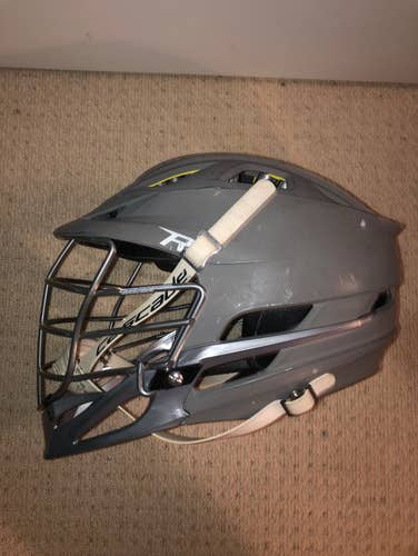 Gray Adult Player's Cascade R Helmet