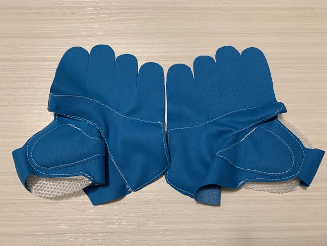Blue AX SUEDE Replacement Palms for Warrior Franchise Gloves 14" Pro Stock Gloves