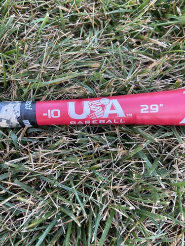 Kid Pitch (9YO-13YO) Alloy (-10) 19 oz 29" Cat USA Bat