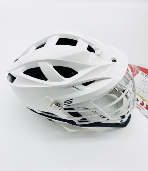 New Boston University Pro Stock Cascade S Lacrosse Helmet-White