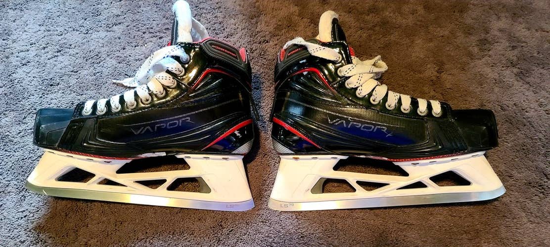 Bauer Vapor 1X Pro Goalie Skates Senior Size 8EE - excellent condition