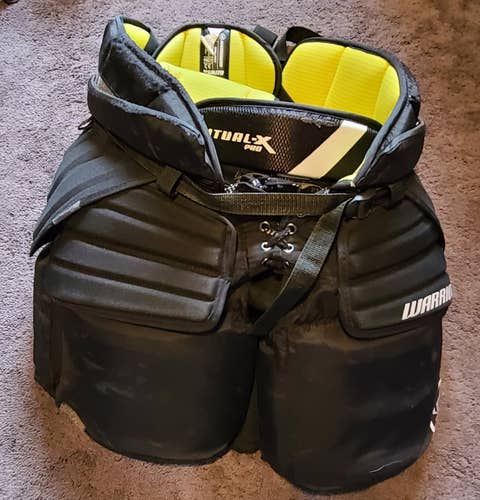 Warrior Ritual X Pro Hockey Goalie Pants Senior Small
