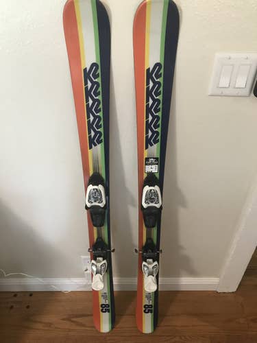 Used K2 Shreditor Jr powder Skis 139 cm