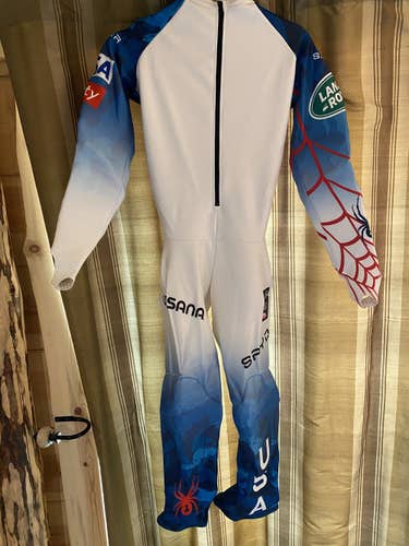 2021 WORLD CHAMPIONSHIPS GS - Unisex New Medium Spyder Ski Suit FIS Legal