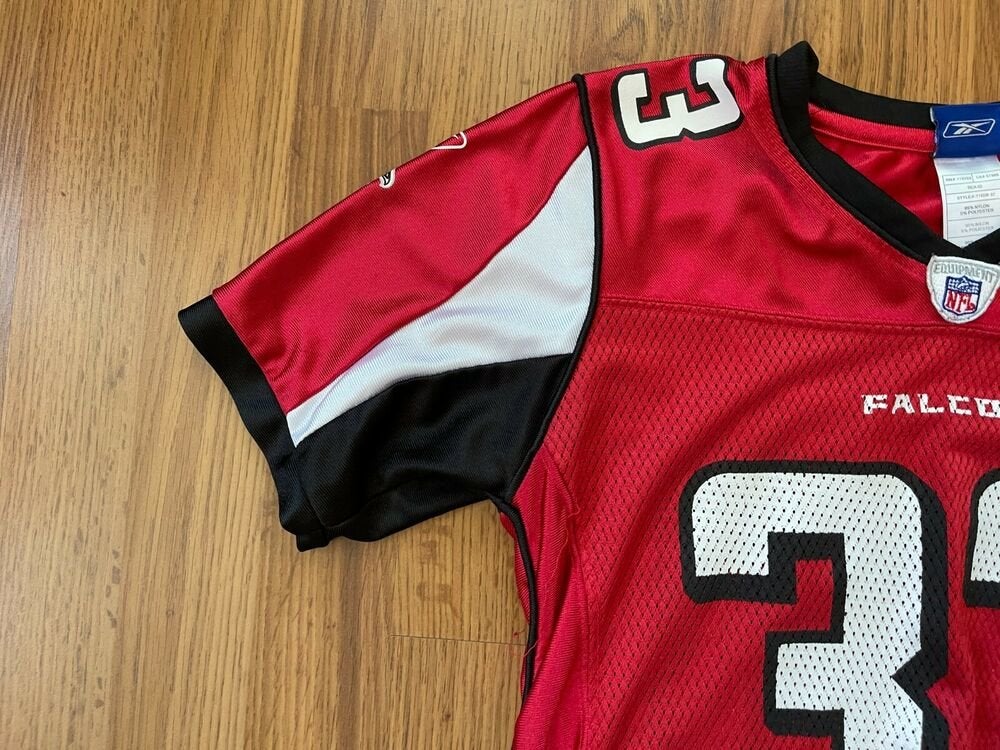 Nike NFL On Field Jersey Size Small Mens Red Atlanta Falcons #33 Michael  Turner