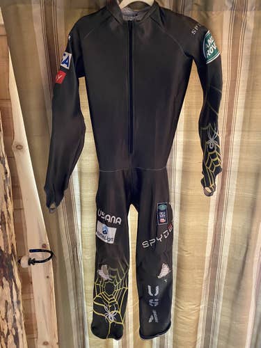 U.S Ski Team GS - Unisex Used Large Spyder Ski Suit FIS Legal