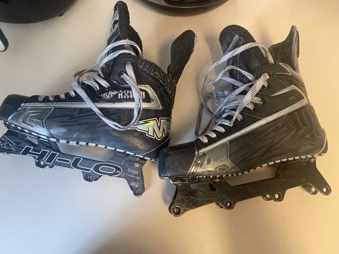 Used Mission T9 Regular Width Size 8 Inline Skates