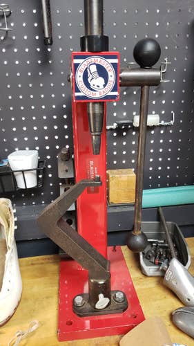 Used Blademaster TSM811T Bench Riveter with accesries
