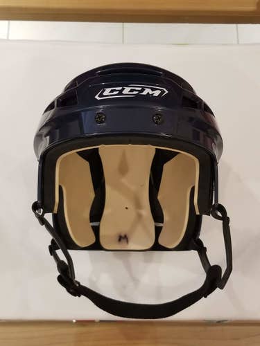 Pro Stock CCM Vector V08 Medium Helmet Navy