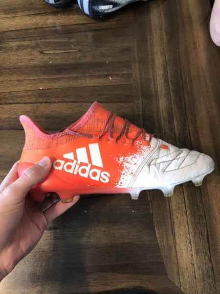 Orange Used Size 8.0 (Women's 9.0) Adidas Cleats