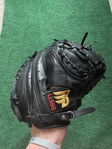 Brett baseball catcher mitt 33.5 (rare)