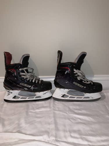 Used Bauer Vapor 1X Skates/ Size 9.5