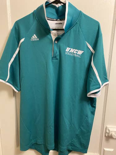 Team-Issued UNCW Volleyball Men's Adult XL Adidas Polo