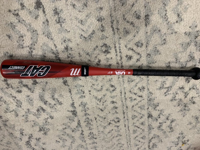 Kid Pitch (9YO-13YO) 2021 Alloy (-11) 16 oz 27" Cat USA Bat