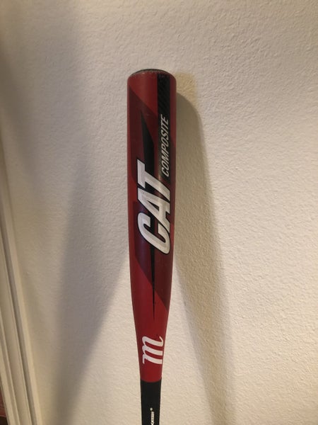 Used Kid Pitch (9YO-13YO) USSSA Certified 2019 Marucci Composite CAT Composite Bat (-8) 22 oz 30"