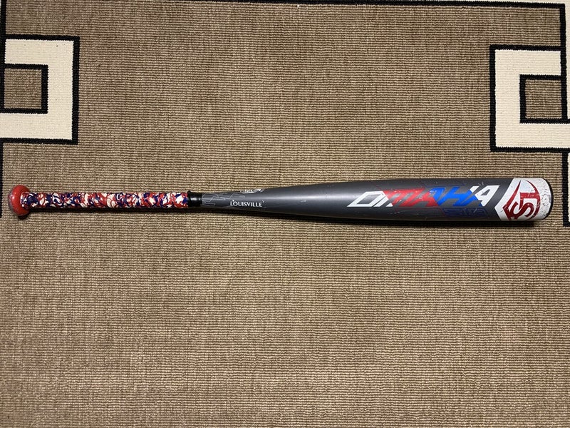 USSSA Certified 2019 Louisville Slugger Alloy Omaha Bat (-5) 27 oz 32"