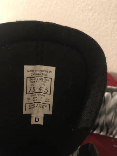 CCM Player Skates 7.5 Senior