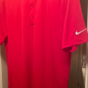 Red Used Medium Nike Shirt