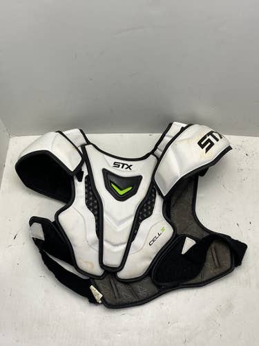 Used Stx Cell Iv Xl Lacrosse Shoulder Pads