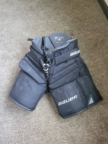 USED BAUER PRO HOCKEY GOALIE PANTS - SENIOR