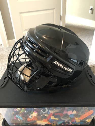 Black Used Small Bauer  IMS 5.0 Helmet