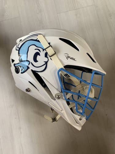 White Adult Player's STX Rival Helmet