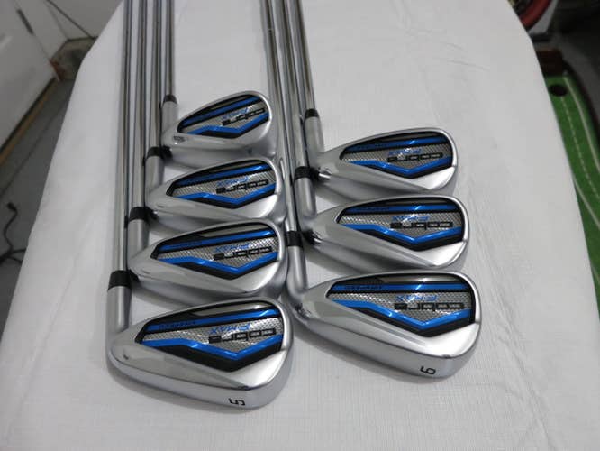 Cobra F-Max Airspeed Iron Set FMAX - 5-PW, GW - Regular Flex Steel - MINT