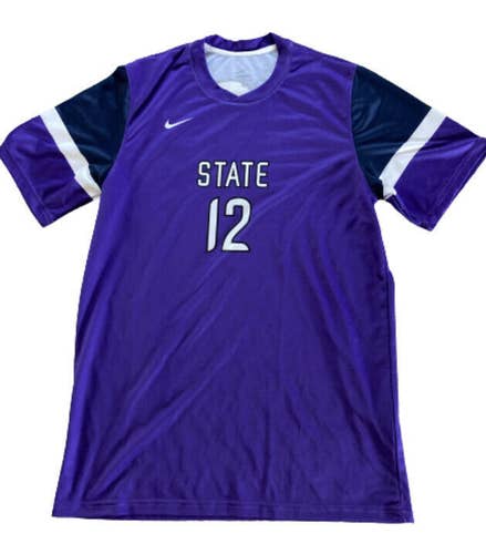 NWT Nike Classic IV Men's Soccer Jersey US Version Purple Black White Size L