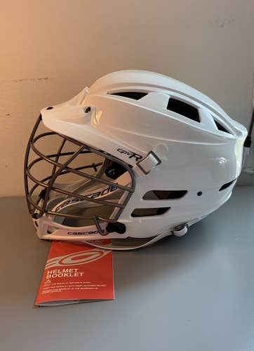 White New Cascade CPV-R Helmet