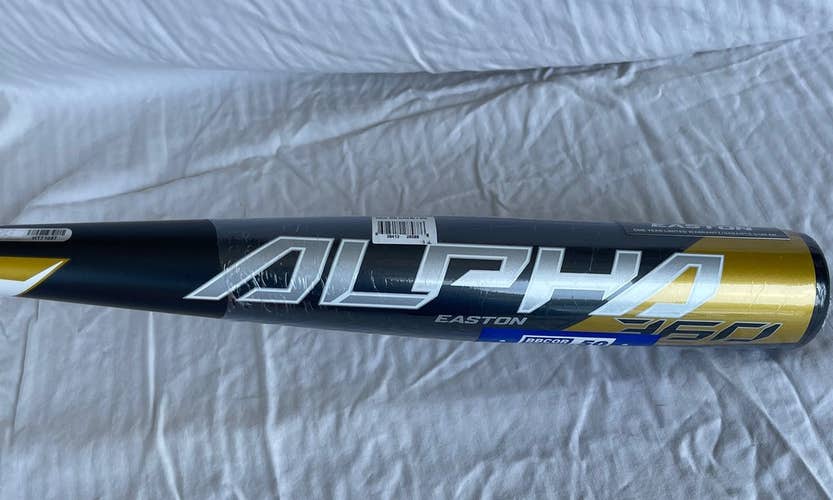 NEW In Wrapper Easton BBCOR Certified Alloy (-3) 30 oz 33" Alpha 360 Bat