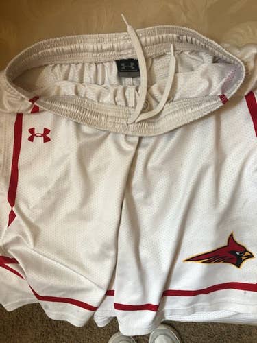 Calvert Hall Lacrosse White Men's Large Under Armour Game Shorts