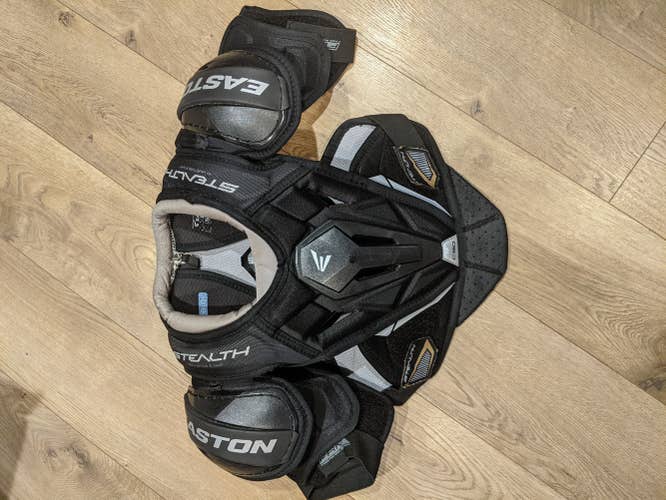 Used Junior Medium Easton Stealth C9.0 Shoulder Pads