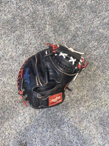 Adult Right Hand Throw 32.5" Heart of the hide Catcher's Glove