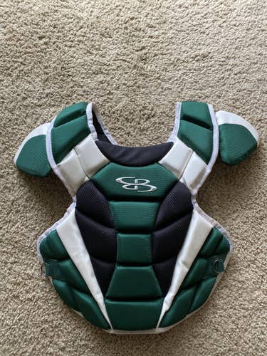 Green Youth Boombah Catcher's Chest Protector