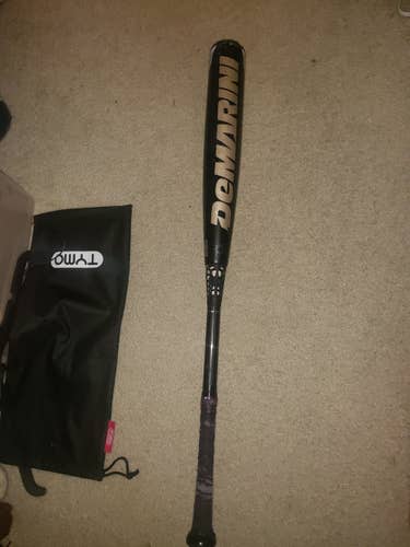 Used High School/College BBCOR Certified DeMarini Alloy Voodoo Overlord Bat (-3) 30 oz 33"